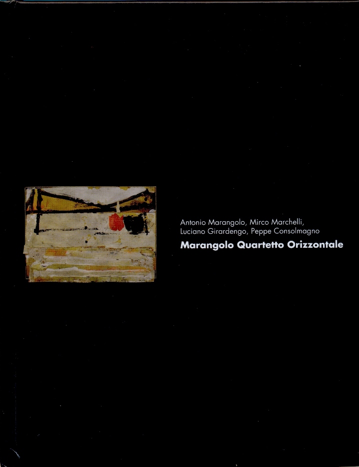 Lato libro e Cd del "Marangolo Quartetto Orizzontale"
